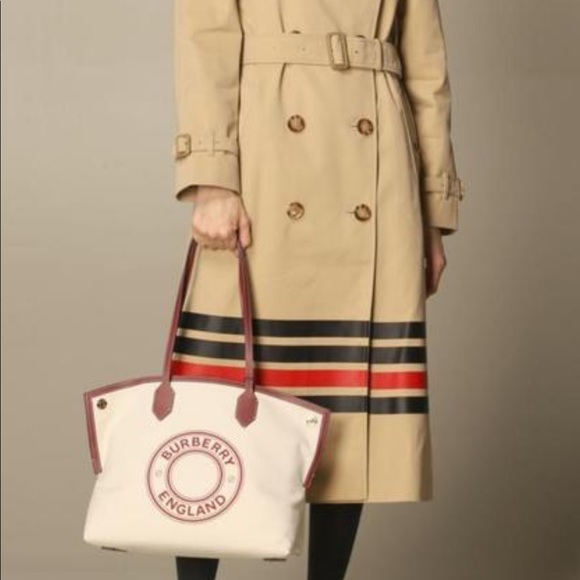 Burberry society medium tote bag - Picture 15 of 16